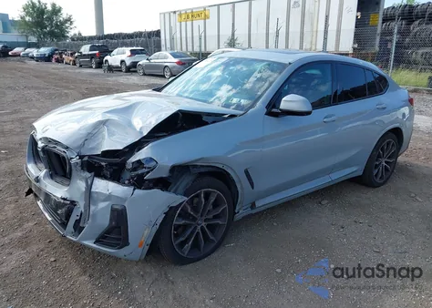 2022 BMW X4 xDrive30I из США, поврежденный, VIN 5UX33DT09N9N17256